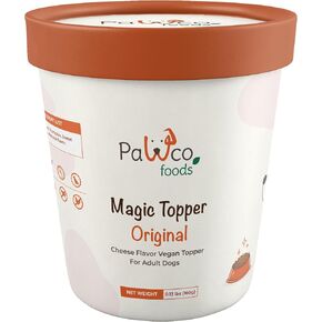 PawCo Magic Topper Hip & Joint Support - Vegan Dog Topper with Omega-3, Grain-Free Meal Enhancer for Senior Dogs, 160g