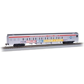 Bachmann Trains - Ringling BROS. and Barnum & Bailey™ - 85’ Smooth-Side Coach with Lighted Interior – Advertising CAR NO. 1 - HO Scale