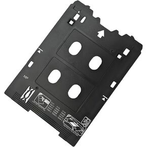 Inkjet PVC ID Card Tray Compatible with Canon Printers TS701 TS702 TS703 TS704 TS705 TS709 TS8220 TS8330 TS82xx, TS83xx,TS95xx Series Printers (Canon MP/Multi-Purpose Tray Printers)