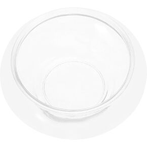 Milisten Glass Bubble Bowl Round Fish Bowl Clear Plant Terrarium Air Planter Bulb Succulent Pot Flower Vase Desk Decoration S