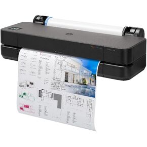 T210 Large Format Wireless Color Plotter Printer - 24", Includes 2-Year Onsite Warranty Support (8AG32T) - New Model