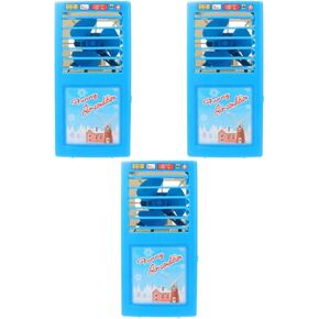 ARTIBETTER 3 Pcs Simulation Air Conditioner Kids Small Air Conditioner Kids Window Air Conditioner Dollhouse Children's Toys Kid Toy Simulated Household Appliance Toy Miniature Gloves Plastic