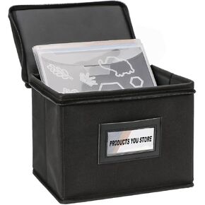 Yoseng Die Cut Organizer Box, Card Storage Box for storage and organization Greeting Cards, Baseball Cards, Scrapbook Paper, Birthday Cards, Sports Cards, Trading Cards,Photos, etc.