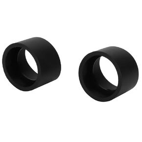 2Pcs 36mm Soft Rubber Eyepiece Eye Shield Eye Guards Rubber Eyepiece Cover Cups for Stereo Microscope(KP-H1 Bevelling)