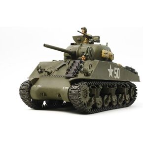 U.S. Medium Tank M4A3 Sherman (w/Single Motor) (Plastic model) by Tamiya