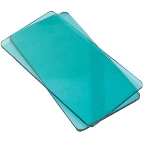 Sizzix Sidekick Cutting Pads, Accessory, 1-Pair, Aqua, 4 7/8 inch x 2 1/2 inch x 1/8 inch