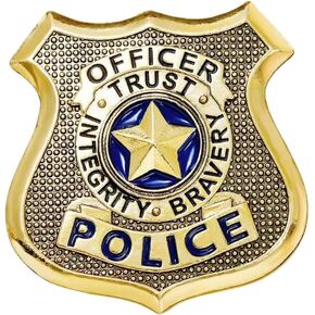 Sheriff Badge Pin, Brooch, Role-playing, Cowboy Party Decoration Badge, Birthday Gift