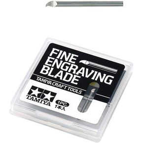 TAMIYA Craft Tool Series No.135 Carbide Blade for Thread Carving 0.1mm Tool for Plastic Model 74135