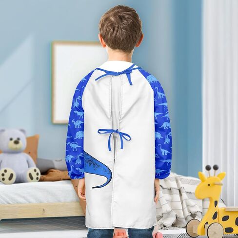 Sylfairy Kids Art Smocks للطلاء ، فنان مقاوم للماء قوس قزح مآزر يونيكورن الطلاء Smoocks الصغار سموك للطفل in Saudi Arabia