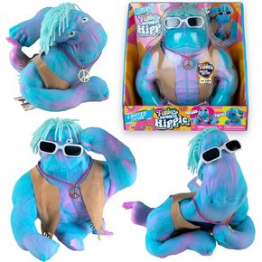 Limited Numbered Series (2400 Remain / 3500 Produced) ORB HIPPIE Jumbo Funkee Monkee - 4.5 Pound Stretchy Monkey - Squishy Squeeze for Stress Relief - Special Edition Collectible Toy for Kids / Adults