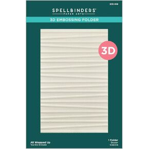 Spellbinders All Wrapped Up 3D Embossing Folder