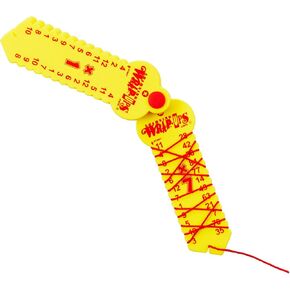 LEARNING WRAP-UPS SELF-CORRECTING Multiplication Keys, Self Correcting Math Tool for Kids Grade Level 2-6, Yellow, (K103-SB)