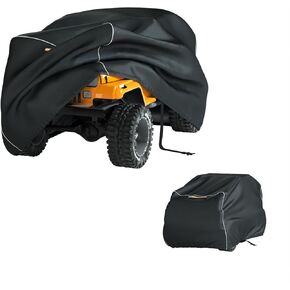 Kids Car Cover, Waterproof Cover for Large Children's Toy Car, 420D Universal Outdoor Car Cover for Power Wheels Jeep and Toddler's Electric Car, All-Weather Protection, With Reflective Webbing