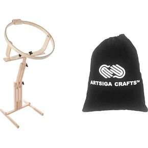 Frank A. Edmunds Quilter's Wonder Hoop & Floor Stand with Small Project Bag