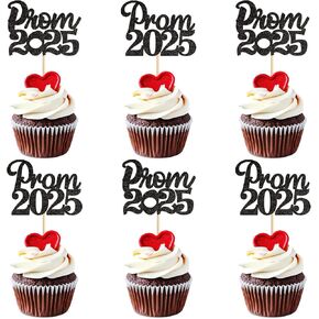 24PCS 2025 Graduation Cupcake Toppers Balloon Graduation Hat Class Of 2025 Cupcake Picks for 2025 Graduation Theme Kids Boy Girl Graduation Theme Birthday Party Supplies Blue