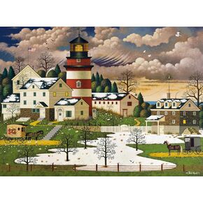 Buffalo Games - Charles Wysocki - Twilight Sentinel - 1000 Piece Jigsaw Puzzle for Adults -Challenging Puzzle Perfect for Game Nights - Finished Size is 26.75 x 19.75