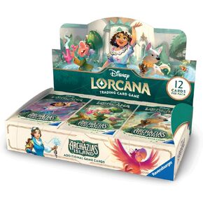 Ravensburger Disney Lorcana TCG: Archazia's Island Booster Pack Display | 24 Packs with 12 Trading Cards Each | Ideal for Collectors & Disney Fans | Suitable for Ages 8+