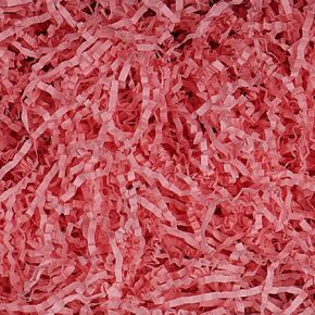 JIWINNER 4 oz Crinkle Paper Filler for Gift Wrapping, Pink Shredded Paper For Gift Baskets, Crinkle Paper for Christmas Easter Wedding Birthday Craft Gift Boxes Bags Basket Filler Decoration