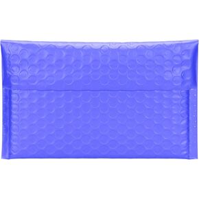 12x9" Side-Opening Periwinkle Bubble Mailers (27-Pack)