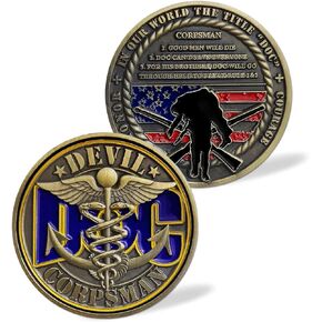 USA Navy Corpsman DOC Challenge Coin Devil Corpsman Commemorative Coin