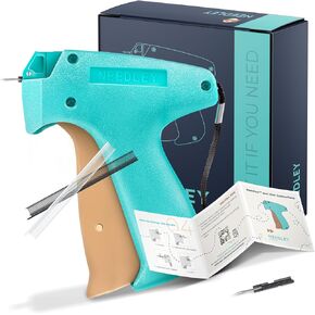 Mini Stitch Gun Kit for Clothes Fixing and Hemming with Extra Needle, Stapler for Clothes, 2000 Black&White Fasteners, Quick Clothing Fixer, Your Helper in Daily Problems