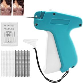 Stitch Gun for Clothes-Mini Stitch Quick Clothing Fixer,Tagging Gun for Clothing,Come with 6 Fine Needles & 1000 Fasteners | Mini Speedy Stitch Sewing Gun Hemming Tool