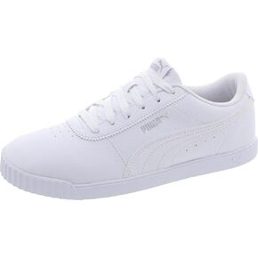 PUMA Vikky v3 Leather Womens Sneaker 85 BM US WhiteWhiteSilver