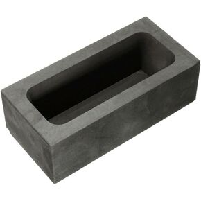 Tofficu Graphite Geing abour for Metal Atting ، Moledry Casting Mould for Metal Copper Gold Silver Aluminium Brass (2.2x1.5x0.8 Inch)