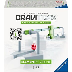 Ravensburger Gravitrax: Zipline | يشجع التجريب والإبداع | متوافق مع جميع أنظمة Gravitrax | هدية للأطفال الذين تتراوح أعمارهم بين 8 سنوات