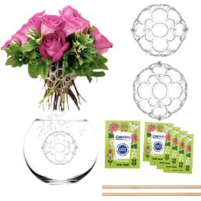 2 Pc Kit | The New Reusable Eco Responsible 'Guppy' Flower Arranging Device-Patented Innovative Engineered Design DIY Arranger | Replaces Flower Frogs, Flower Foam, Flower Grids, Stem Holder