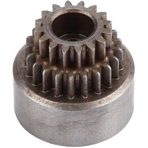RC Car Clutch Bell, 02023 Metal Clutch (Double Gears) for HSP 94122 1/10 Car Drift Vehicle Accessory Parts