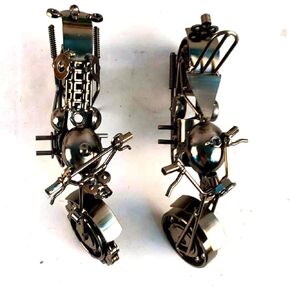 Motorcycle Decor 2 Pack, Black Color (M135C,M127C)