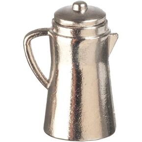Aztec Imports, Inc. Dollhouse Miniature Coffee Pot, Silver #D2805