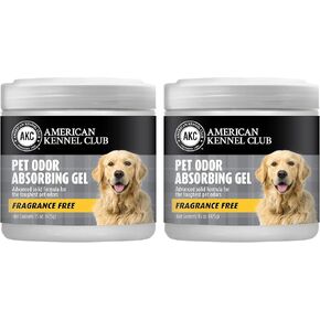 SMELLS BEGONE Pet Odor Absorber Gel - Air Freshener & Odor Eliminator - Formulated for The Toughest Pet Odors - Fragrance Free - 15 Ounce - 2 Pack