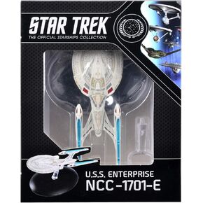 جامع البطل | Star Trek مجموعة Starships الرسمية | EAGLEMOSS MODEL SHIP BOX U.S.S. Enterprise NCC-1701-E