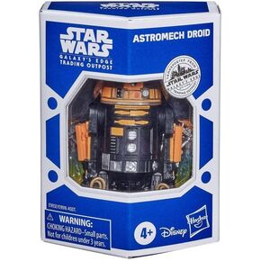 STAR WARS Galaxy’s Edge Trading Outpost Depot Astromech Droid Black and Orange