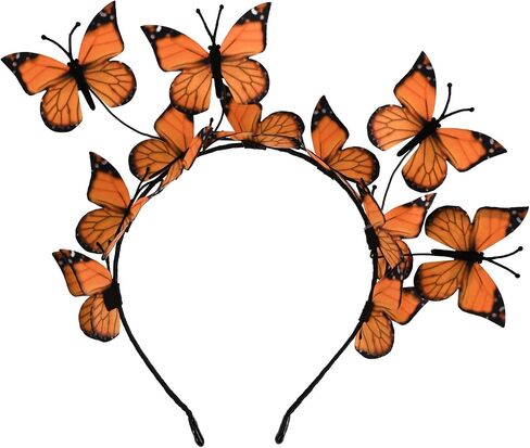 DEEKA Butterfly Headbands Fascinators Hat Women Butterfly Costume Crown Headpiece for Women and Girls in Saudi Arabia