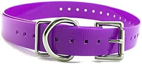 Replacement Strap for Garmin Collars - 3/4" Wide Ultra-Durable Dog E-Collar Replacement for Training, Bark, Shock, Electric, and GPS Collars - 28" Adjustable LengthGarmin (BLK) in Kuwait