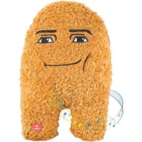 Gegagedigedagedago Plush,14.8 in Singing Cotton Eye Joe Plush Funny Chicken Nugget Pillow Toys for Fans-Meme Plush