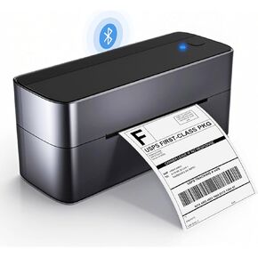 Phomemo 4x6 Bluetooth Thermal Label Printer, Shipping Label Printer for Small Business, Wireless Thermal Printer Compatible with Android&iOS, Windows, macOS, Chrome, Amazon, Ebay, Shopify, Etsy, USPS