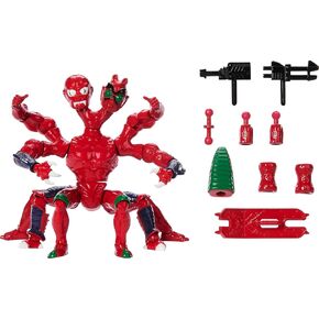 Masters of the Universe Origins Action Figure Deluxe Modulok Cartoon Collection, 5.5-inch 1980s TV Villain, Detailed Design with 34 Modular Parts