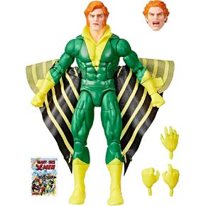 Marvel Legends Series Banshee, Giant-Size X-Men #1 (1975) Comics-Inspired Collectible 6-Inch Scale Action Figure with Character-Sized Comic Accessory