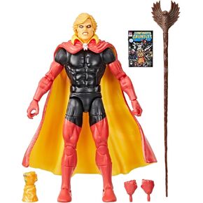 Marvel Legends Series Adam Warlock, Infinity Gauntlet Comics-Inspired Collectible 6-Inch Scale Action Figure with Character-Sized Comic Accessory