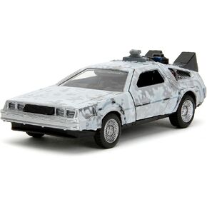 Back to The Future 1:32 Time Machine Frost Die-Cast Car, Toys for Kids and Adults