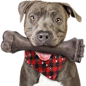 Dog Toys for Aggressive Chewers, Indestructible Dog Bones for Aggressive Chewers, Tough Dog Chew Toy for Heavy Duty Dogs, Big Dog Teething Toys with Durable Nylon for Large/Medium Breed Puppies… in Kuwait