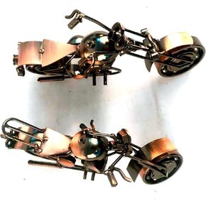 Motorcycle Decor 2 Pack, Copper Color (M1A,M127A)