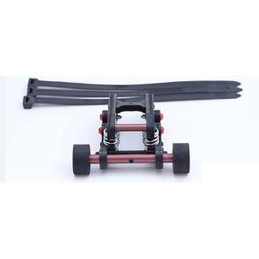 RC HeadUp Wheel, Support Nylon Wheel Upgrade Parts for 1/8 Traxxas Sledge 95076-4 RC Car