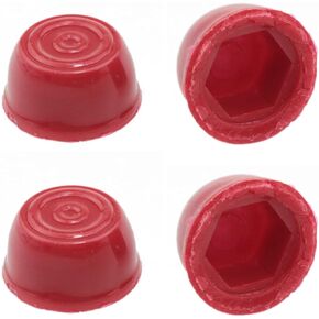 Wheel Hub Cap Truck Nuts Push nut Radio Flyer Wagon Parts Replacement Parts Cozy Coupe Parts Wagon Parts Little red Wagon Parts red 4PCS