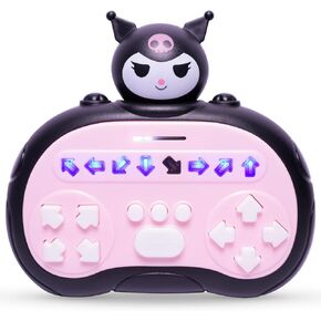 Hand-Held Rhythm Master Dance Machine Educational Toys for 3-12 Kids,New Stress Relief Toys Adults,Kids' Handheld Games (Fox)