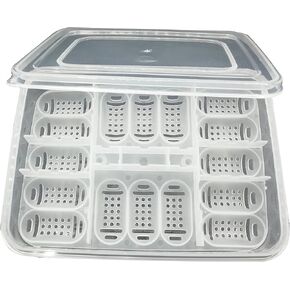16 Grids Snakes Gecko Lizards Reptiles Eggs Incubator Tray Hatcher Box for Hatching Snake Lizards Frogs Turtle